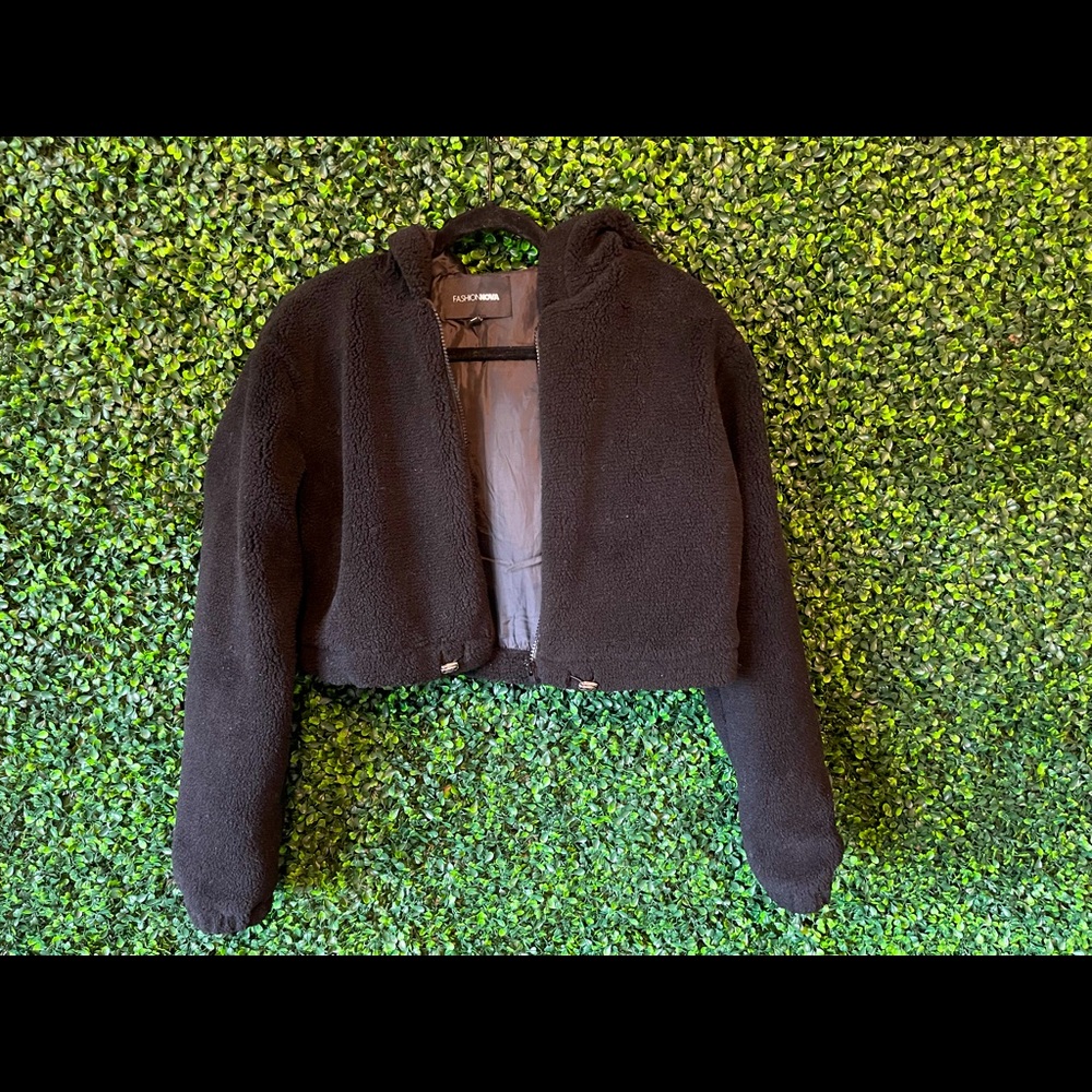 Fashion Nova Fur Jacket 🖤